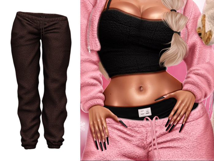 YALLA ~ Clara Joggers [BROWN]