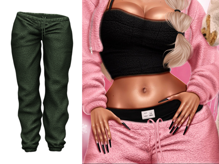 YALLA ~ Clara Joggers [FOREST]