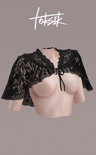 toksik - Sweet Time Cape (Black)
