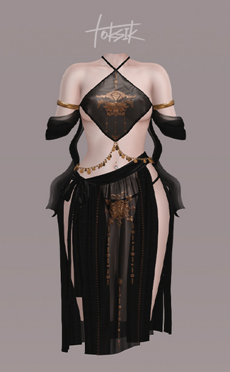 toksik - Allure Outfit (Black)