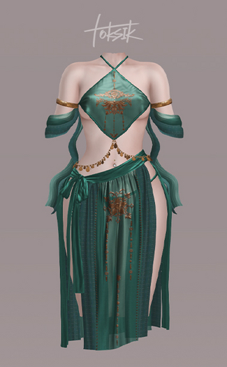 toksik - Allure Outfit (Teal)