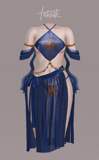toksik - Allure Outfit (Sapphire)