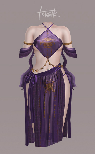 toksik - Allure Outfit (Purple)