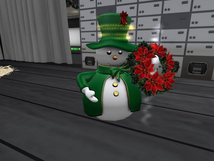 14 snowman green
