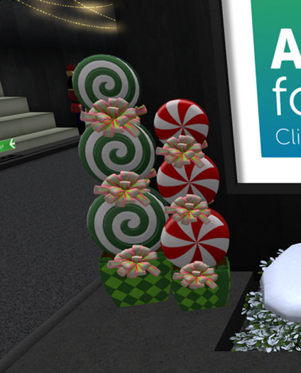 16 topiary green candy