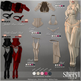 V/. [Sheryl]- HotPink Set - Maitreya