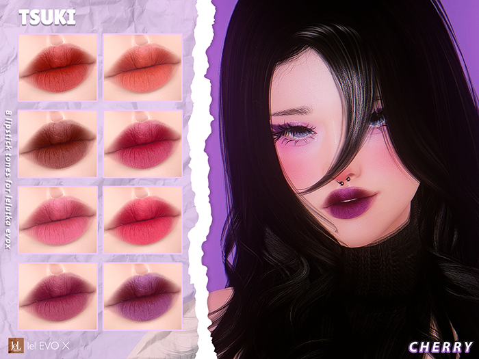 Tsuki / Cherry Lips / Lelutka EvoX