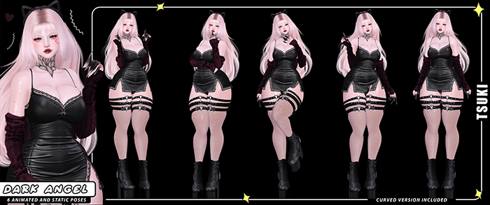 Tsuki // Dark Angel Poses & Anims // FATPACK