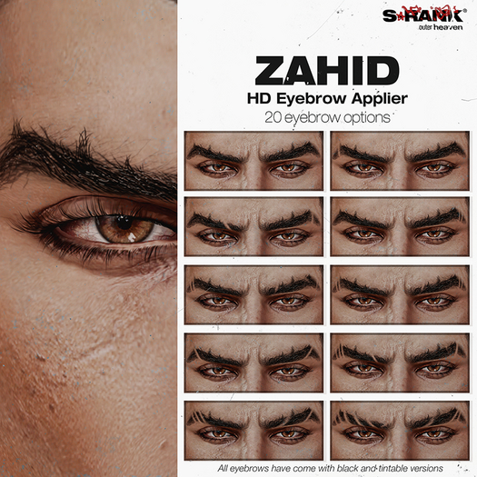 S-RANK "ZAHID" HD EYEBROW APPLIER