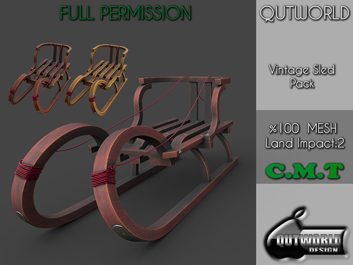 .::QUTWORLD Vintage Sled Pack::.FP