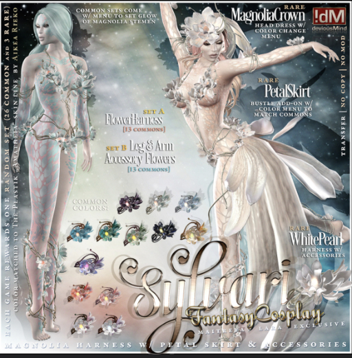 !dM Sylvari **ROSEPETAL** Harness (BOX #11A LARA)
