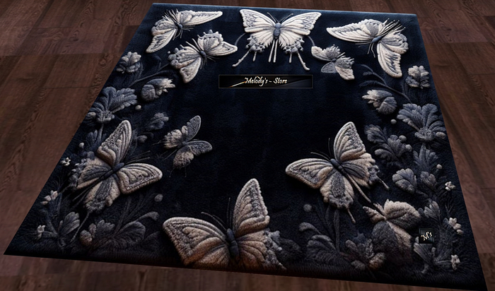 M's - Carpet /RUG/ - Butterfly Magic