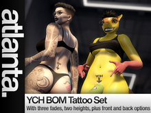 atlanta. - YCH BOM Tattoo Set