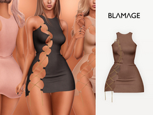 Blamage - Madison Dress - Brown