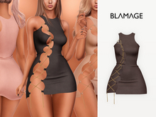 Blamage - Madison Dress - Cocoa