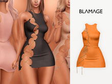 Blamage - Madison Dress - Orange