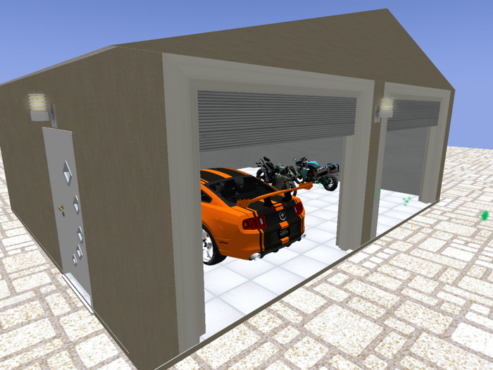 GARAGE - 2 DOORS. REZZER