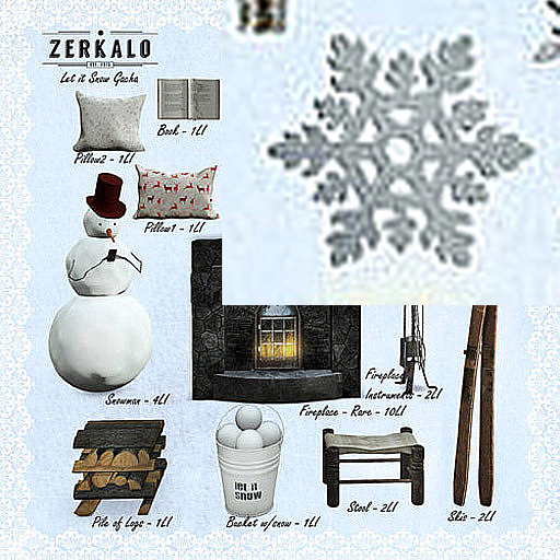 [ zerkalo ] Let it Snow - Snowflake1
