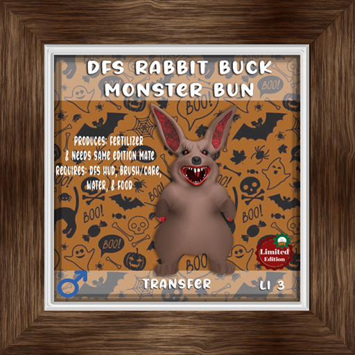 DFS Rabbit Monster Bun Buck+doe (Halloween 2023)