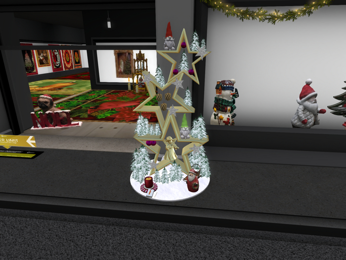 22 star tree with angel and gnome