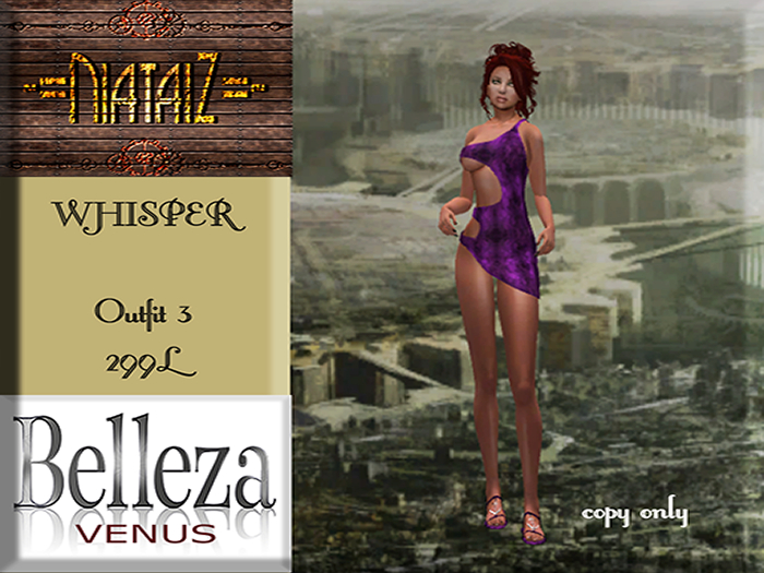 WHISPER Outfit VENUS 3