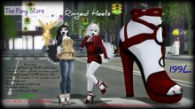 The Pony Store - Ringed Heels BOXED