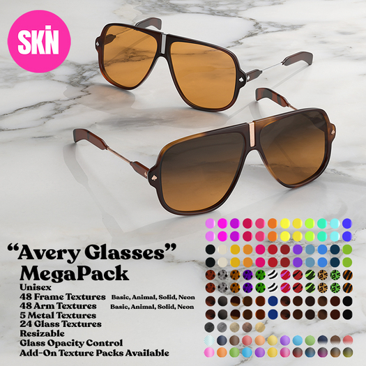 SKN - Avery Glasses MEGAPACK 1.2 