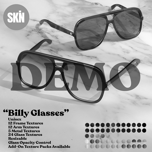 SKN - Billy Glasses - DEMO - Add me