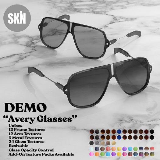 SKN - Avery Glasses DEMO 1.1 - Add me