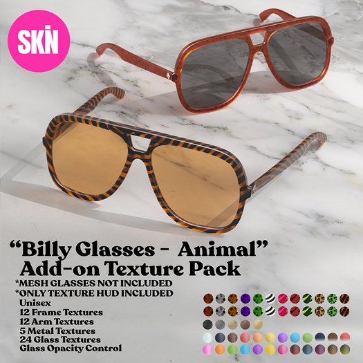 SKN - Billy Glasses - ANIMAL Add On Pack 1.1 - Add me