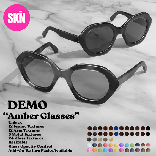 SKN - Amber Glasses DEMO