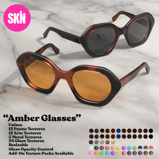SKN - Amber Glasses - Add me