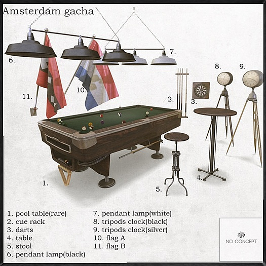 [NO CONCEPT]Amsterdam (FULL SET)