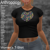 70's - Peace Heart Women's T-Shirt (WTTA)