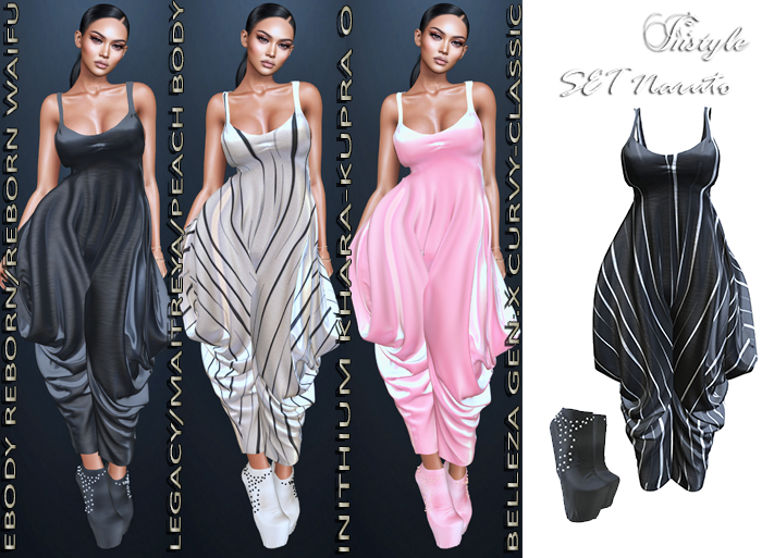 InStyle-SET Naruto Black stripe