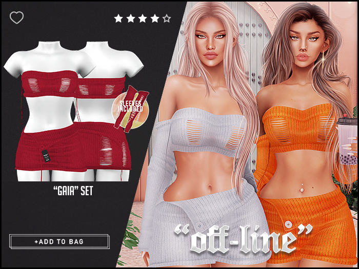"Off-Line" x "Gaia" Set / Cherry