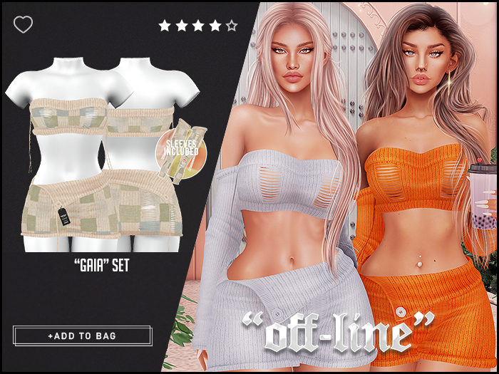 "Off-Line" x "Gaia" Set / Pattern 2