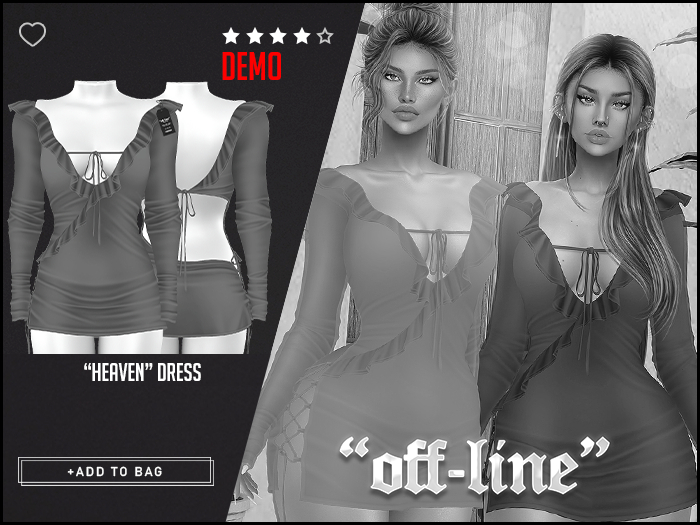 "Off-Line" x "Heaven" Dress / Demo
