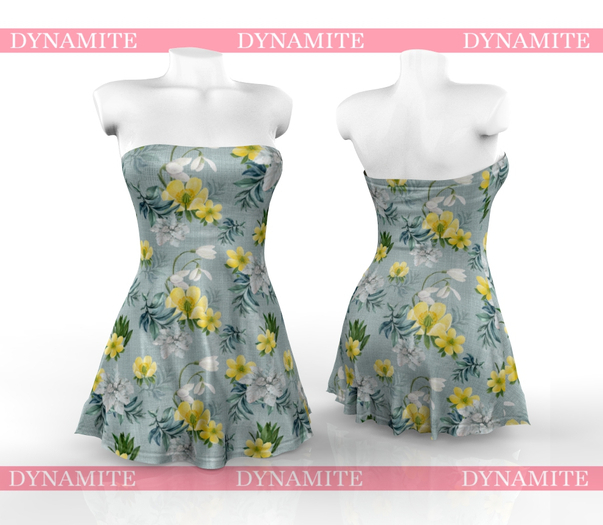 Linen Floral Eloize Reborn