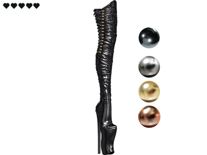 #13Avenue: Kandy Long Latex Boots 01 Maitreya, Legacy, Reborn, Inithium Kupra