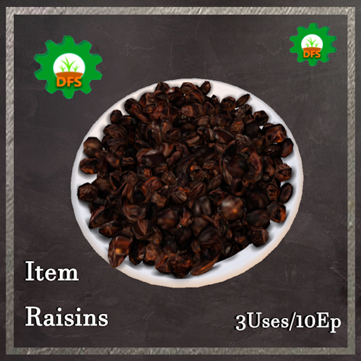 DFS Raisins Textur