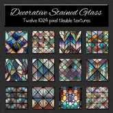 *Wallflowers* Decorative Stained Glass