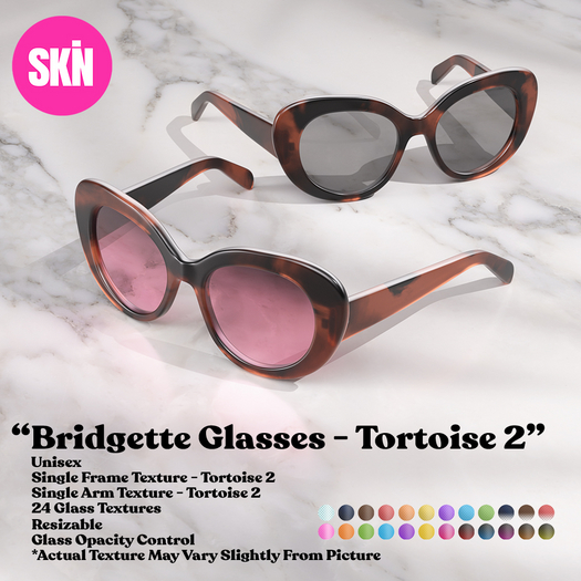 SKN - Bridgette Glasses - Tortoise 2 - Add me