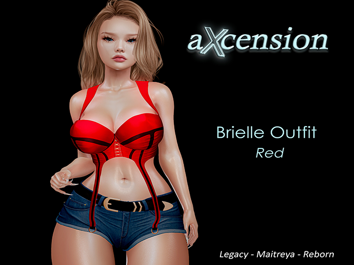 aX: Brielle  Outfit Red