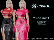 aX: Vivian Outfit 20 Colors FatPack