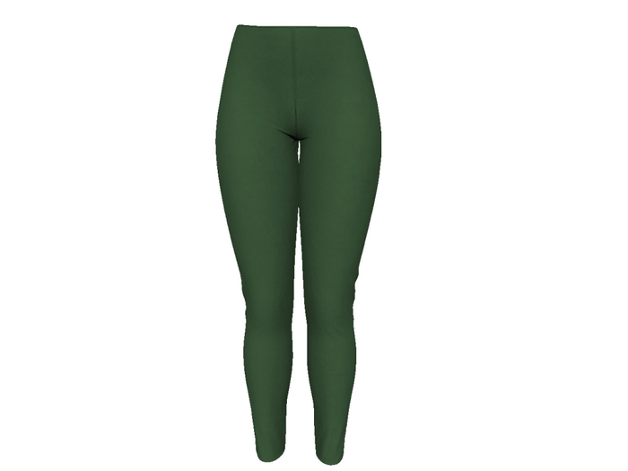 REVOLUTION - Basic Leggings (Green)