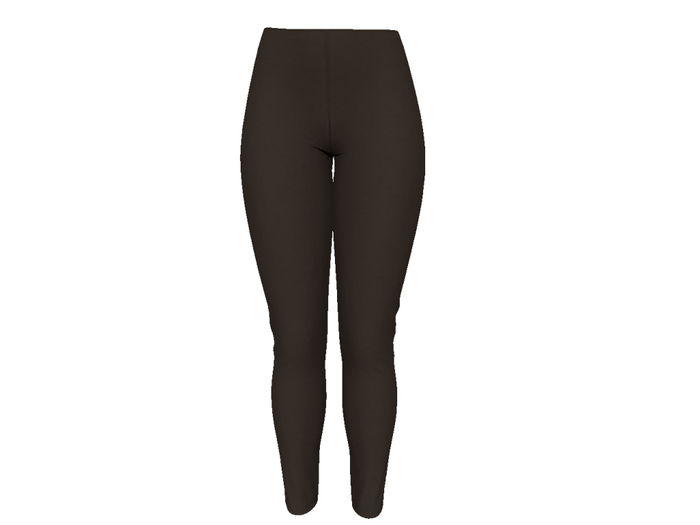 REVOLUTION - Basic Leggings (Brown)