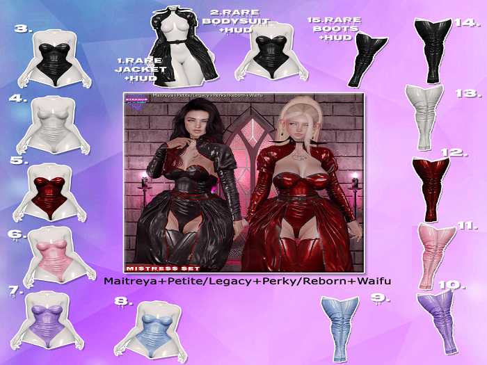 2. [Eternus] Mistress Set (Maitreya/Petite) RARE