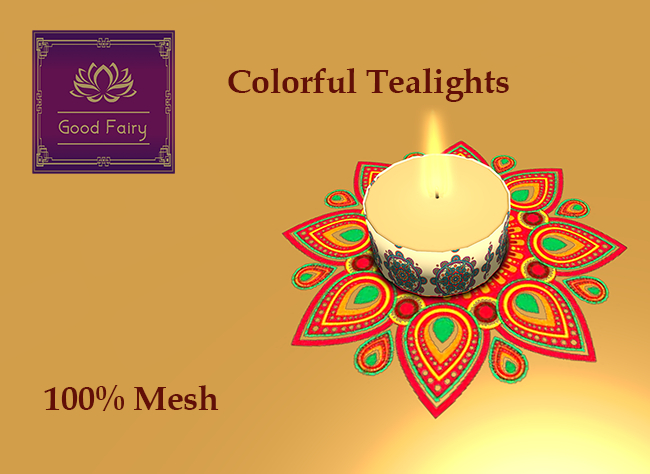[Good Fairy] - Colorful Tealights