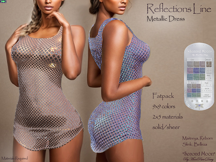 *SM* Metallic Dress Fatpack